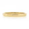 Image 4 : Antique 14k Yellow Gold 2.5mm Polished Faceted Eternity Stack Wedding Band Ring