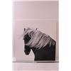 Image 1 : Horse Picture on Wood Frame - 24" x 24"