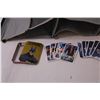 Image 3 : (30+) Marvel Collector Trading Cards, DC Batman Tin Card Case, Locker Hanging Organizer
