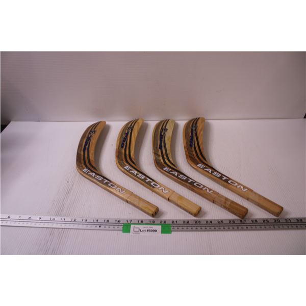 (4) Wood Hockey Stick Replacement Blades: Right- Handed - Various Sizes