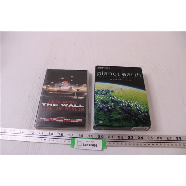 Roger Waters - The Wall, In Berlin DVD & BBC Planet Earth Complete Series DVD Set