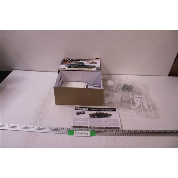 Foose Ford FD-100 Model Building Set - Appears All There, As Is