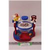 Image 1 : M & M's Candy Dispenser - Pool Party - 7" x 7"