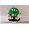 Image 1 : M & M's Candy Dispenser - Green - 10" x 9" x 4"