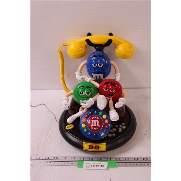 M & M's Landline Telephone - As Is - 10" x 12" x 9"