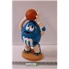 Image 1 : M & M's Candy Dispenser - Basketball - 13.5" x 6"