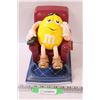 Image 1 : M & M's Candy Dispenser - Relaxing Recliner - 8" x 9" x 7"