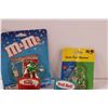 Image 3 : M & M's Merchandise Lot: Key Chains, Decor, Cup, Misc.