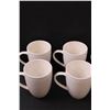 Image 2 : (8) Canvas White Coffee Mugs Set