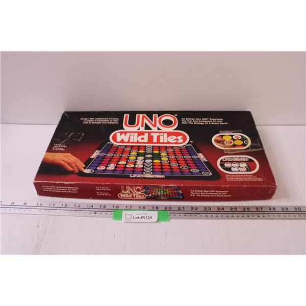 UNO Wild Tiles Board Game - As Is