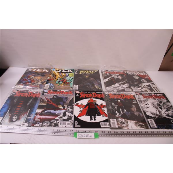 (10) Comicbooks: Simon Dark & Justice League