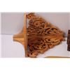 Image 2 : Custom Built Wood Decor: Corner Shelf, Maple Leaf Box, Plaque