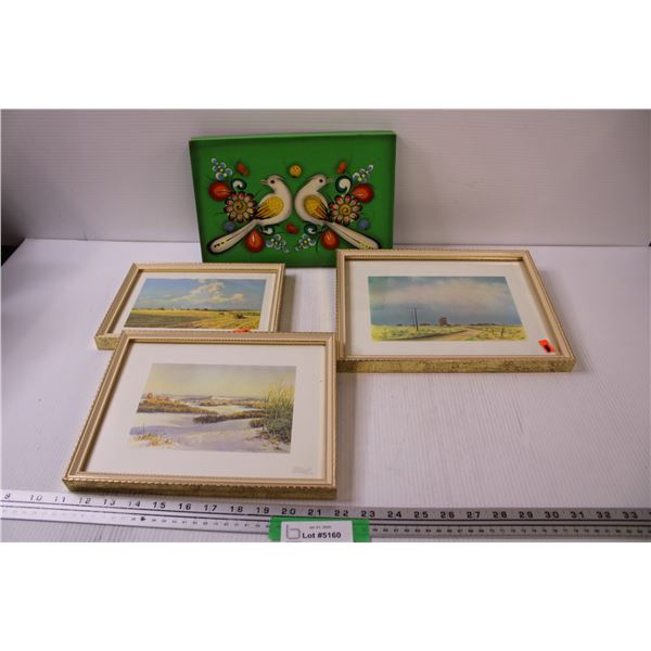 (4) Pictures: Rural Saskatchewan Pictures, Birds - Various Sizes (Max Size: 12: x 9")
