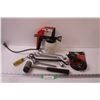 Image 1 : Electric Quality Paint Sprayer (As Is), Various Curved Wrenches, Dead Blow Hammer, Master Lock w/Key