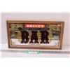 Image 1 : Bruce's Private Bar Mirrored Sign - 17" x 9"