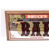 Image 2 : Bruce's Private Bar Mirrored Sign - 17" x 9"