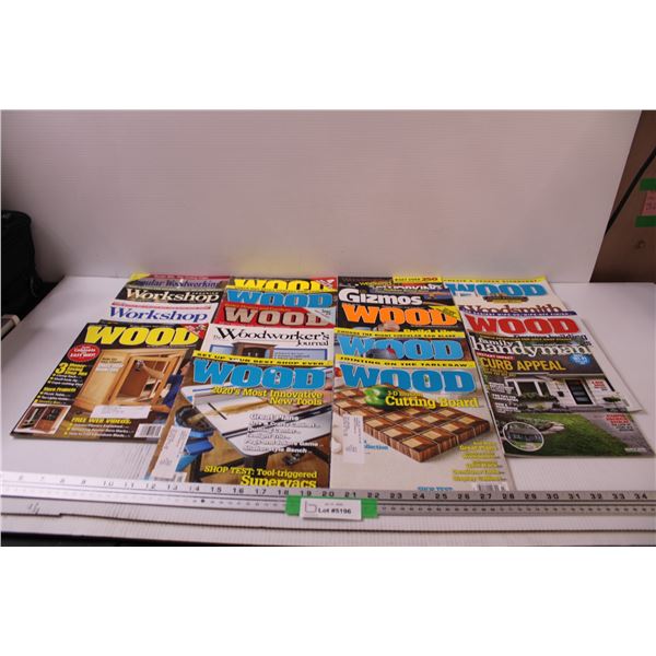 (18) Woodworking Magazines - Assorted