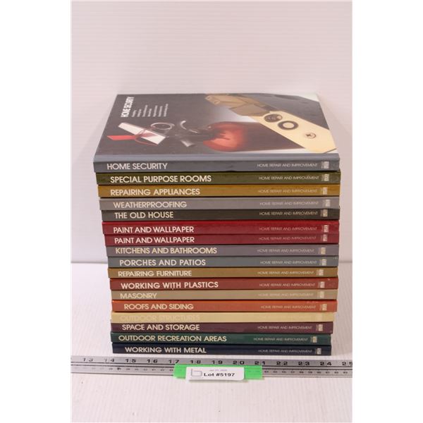 (17) Hardcover Home Repair & Improvement Books