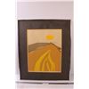 Image 1 : Framed Wall Art: "Prairie Gold #2" by Kay Angliss - 23.5" x 27.5" (No Glass)
