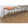 Image 5 : * (5) Vintage Stacking Stools - 17" Tall x 14" x 10" - Some Wear, As Is