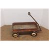 Image 2 : * Vintage Metal Radio Flyer Wagon - Some Wear/Rust - 28" x 13"