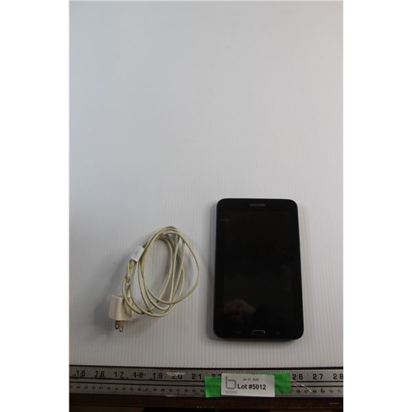 7'' Samsung Tablet with Charger - Tested