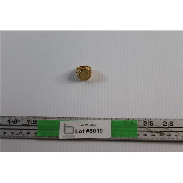 United States of America Brass Ring - Size 8