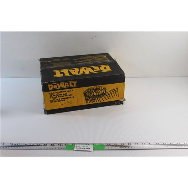 DeWalt Coil Framing Nails - Sealed