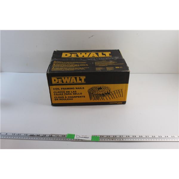 DeWalt Coil Framing Nails - Sealed