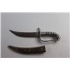 Image 2 : Decorative 7'' Curved Blade Knife with Sheath