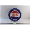 Pepsi Cola Bottle Cap Sign
