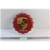 Porsche Bottle Cap Sign