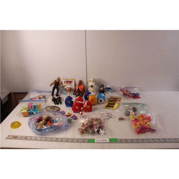 Kid's Toys- Snoopy, Scream & Smurf, My Little Pony, Polly Pocket Pets, Misc.