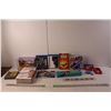 Image 1 : (2) Sets of Dominoes- Disney & Greyhound, Star Wars Puzzle, Pathfinder & Transformers DVDs, Super Ma