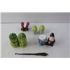 Image 2 : (8) Sets of Ceramic Salt & Pepper Shakers