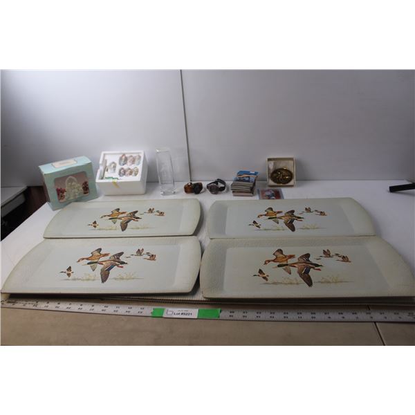 (2) Digital Watches- Coleman & Times (Working), Cowboy Brass Belt Buckle, Mario Lemieux Pittsburgh P