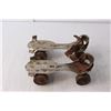 Image 2 : Pair of Vintage Adjustable W.H. Dunne Roller-skates
