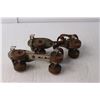 Image 3 : Pair of Vintage Adjustable W.H. Dunne Roller-skates