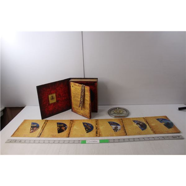 Pirates of the Caribbean Trilogy Collection- (7) Blu Ray Discs, Misc.