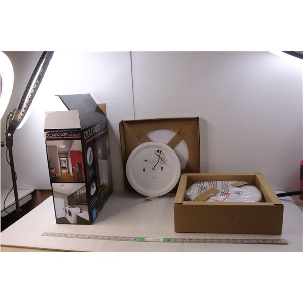 Cloudraker LED Ceiling Light 12.6" Wide x 4.4" Tall, NIB