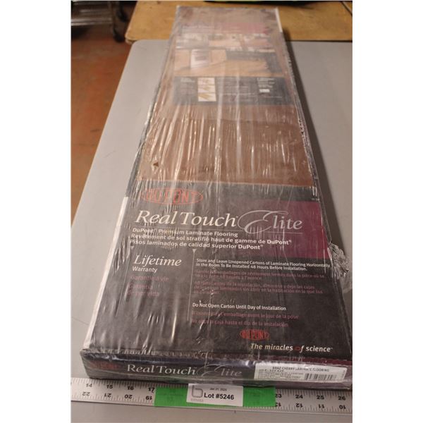 *Dupont Real Touch Elite Premium Laminate Flooring NIB Braz Cherry 18.62 Sq. Ft.