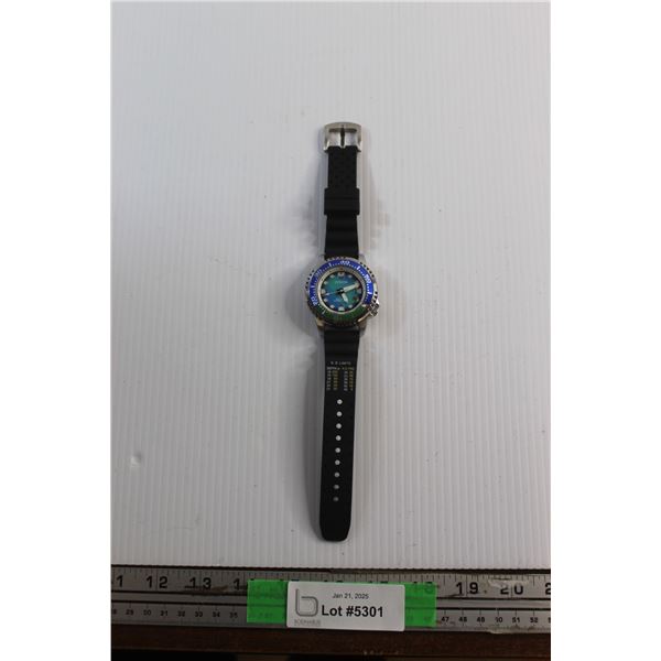 Citizen Eco Drive Diver Quartz Watch - Tested