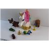 Image 3 : Simpsons & Mario Figurines, Unicorn and Fox Decor
