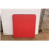 Image 5 : *Folding Table 60'' x 30'' x 28'' and Attention Sign
