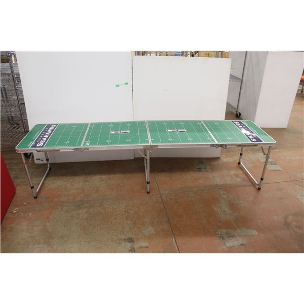 *Seattle Seahawks Folding Table 94'' x 22'' x 24''