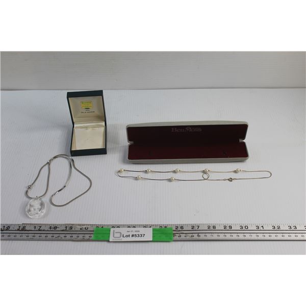 (2) Necklaces - Authenticity Not Guaranteed