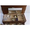Image 4 : Sheaffer Pens, Wooden Jewelry Box and Assorted Pins