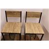 Image 2 : * (2) High Bar Stools With Backs