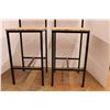 Image 3 : * (2) High Bar Stools With Backs
