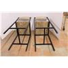 Image 5 : * (2) High Bar Stools With Backs